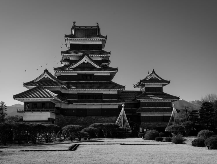 Japan Nagano Matsumoto Samurajslott